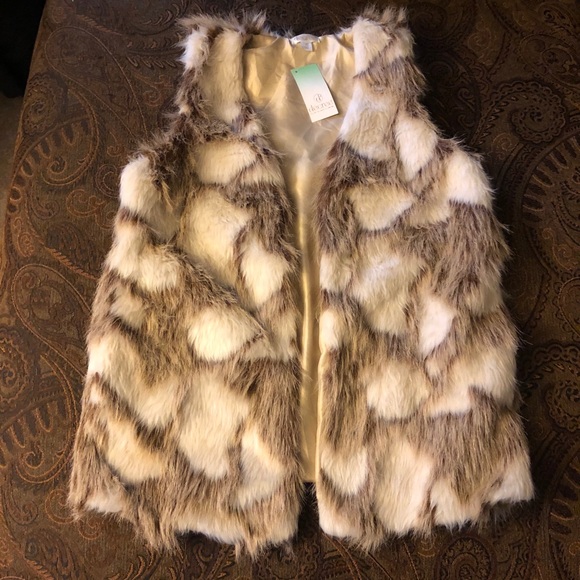 NWT Decree fur vest